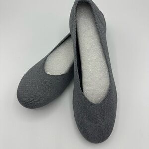 Gray Women's Ballet Flats